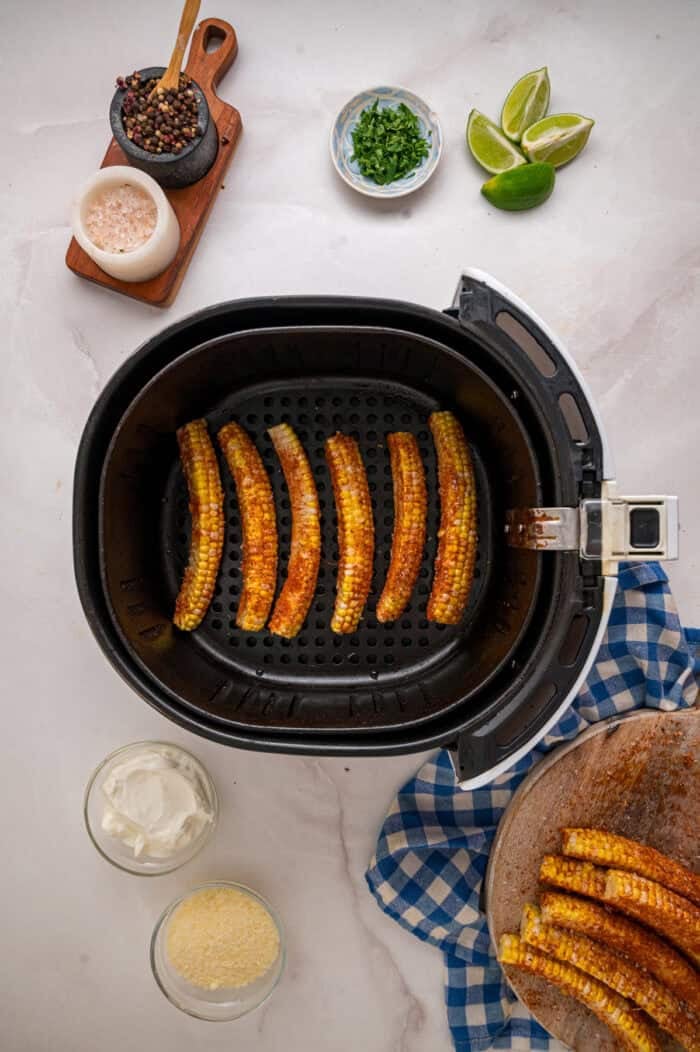 Corn ribs in the air fryer