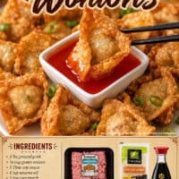 Crispy Friend Wontons pin