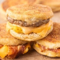 Make-ahead breakfast sandwiches (freezer friendly) feature