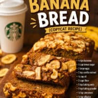 Starbucks Banana Bread pin