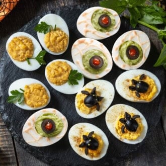 Halloween Deviled Eggs feature