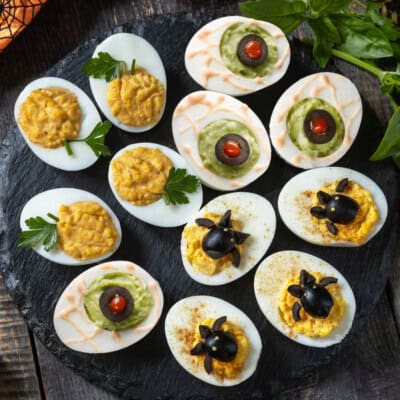 Halloween Deviled Eggs feature