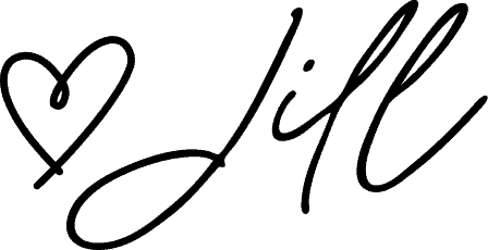 Jill's signature with a cute heart