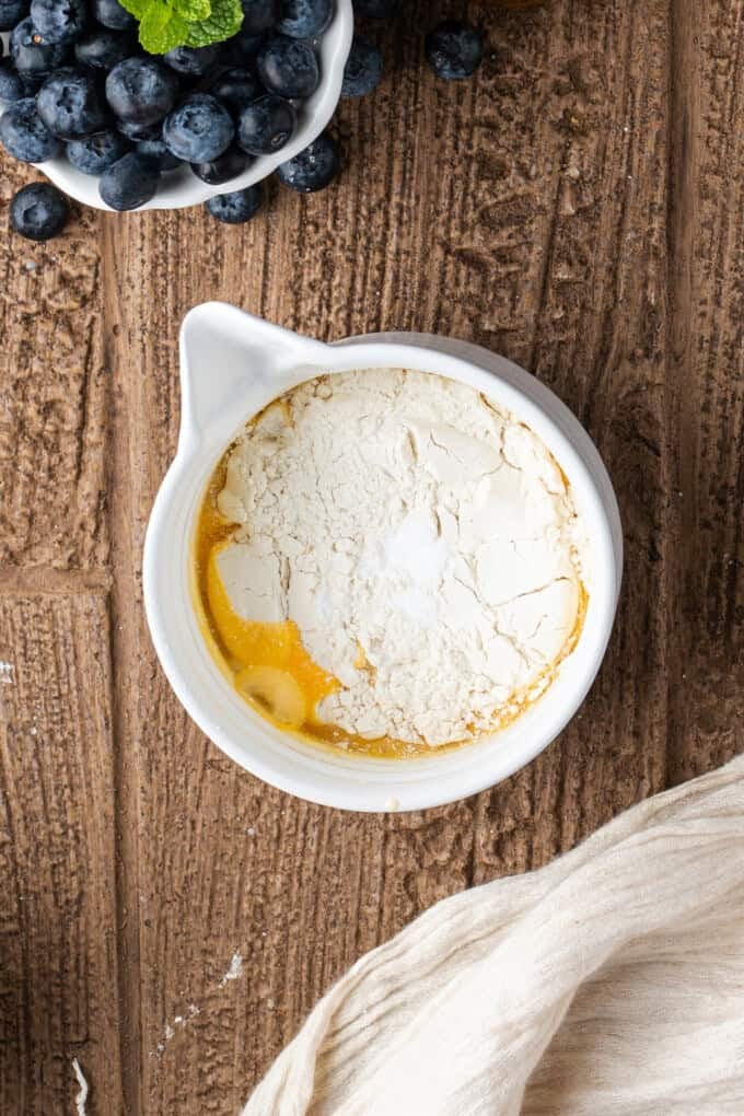 These Japanese Soufflé Pancakes are tall, fluffy, jiggly, and unbelievably soft, thanks to the meringue in the batter. Flour added to egg yolks