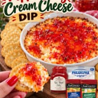 Pepper Jelly Cream Cheese Dip pin